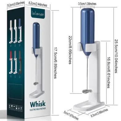 Milk froth with handle